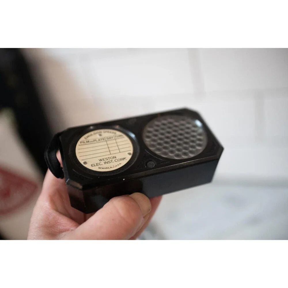 Art Deco 1935 Weston Photronic 650 light meter Working